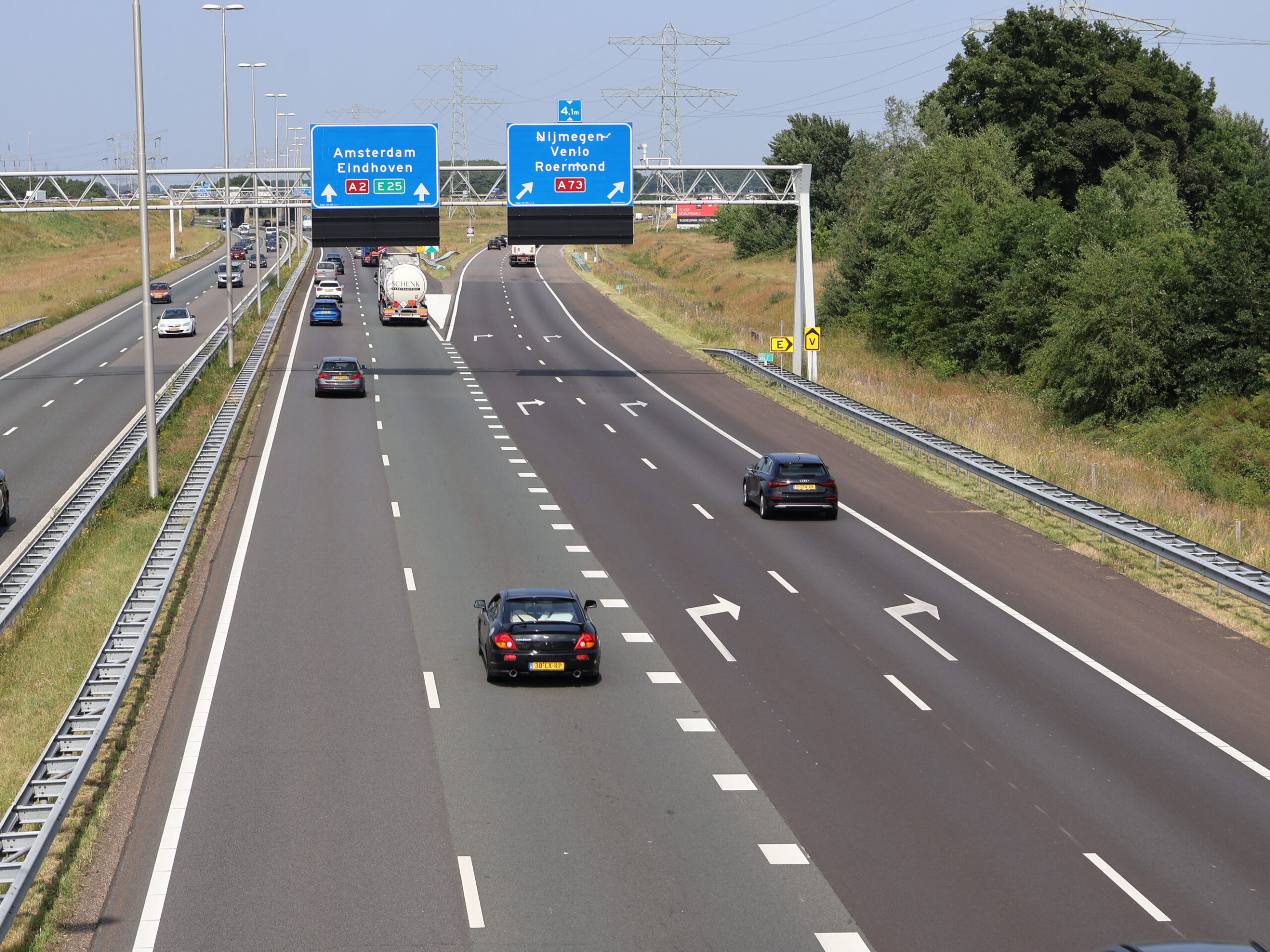 A73 tussen Echt en Roermond in september weekend dicht