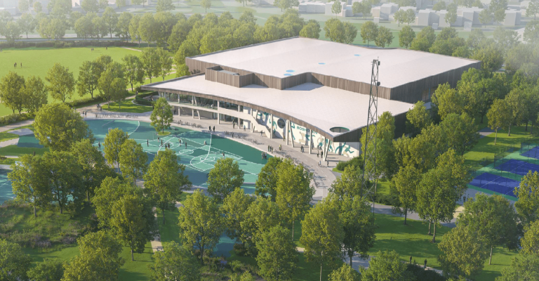 Dit wordt het nieuwe sportgebouw van Open Park Weert