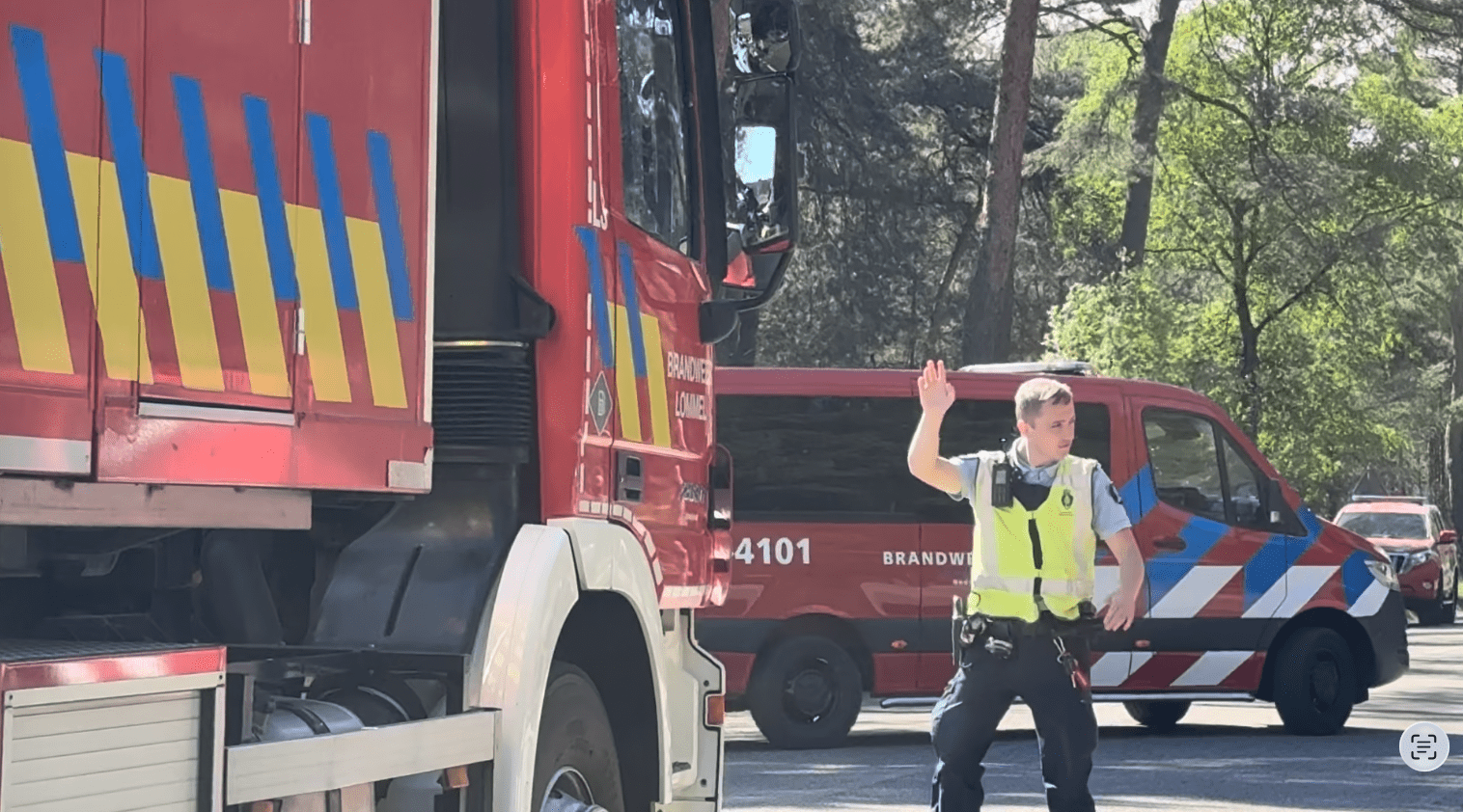 Vuur bij Weert en Budel laait her en der op